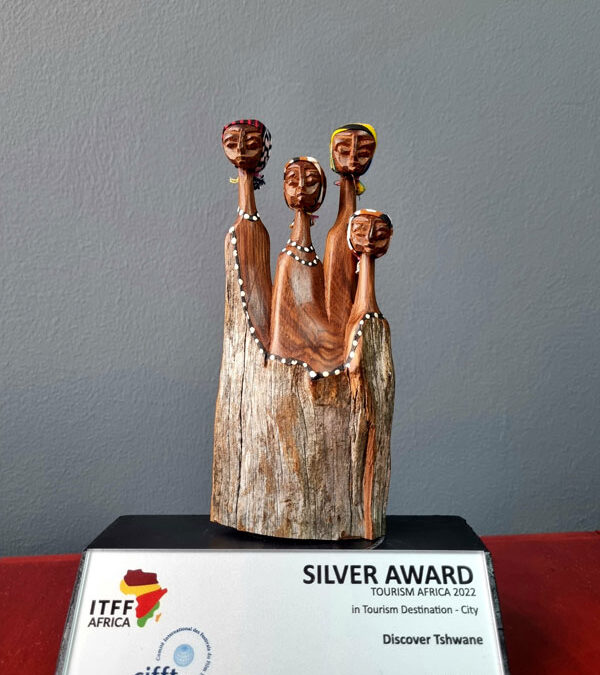 CITY OF TSHWANE BAGS AN INTERNATIONAL TOURISM FILM FESTIVAL AWARD